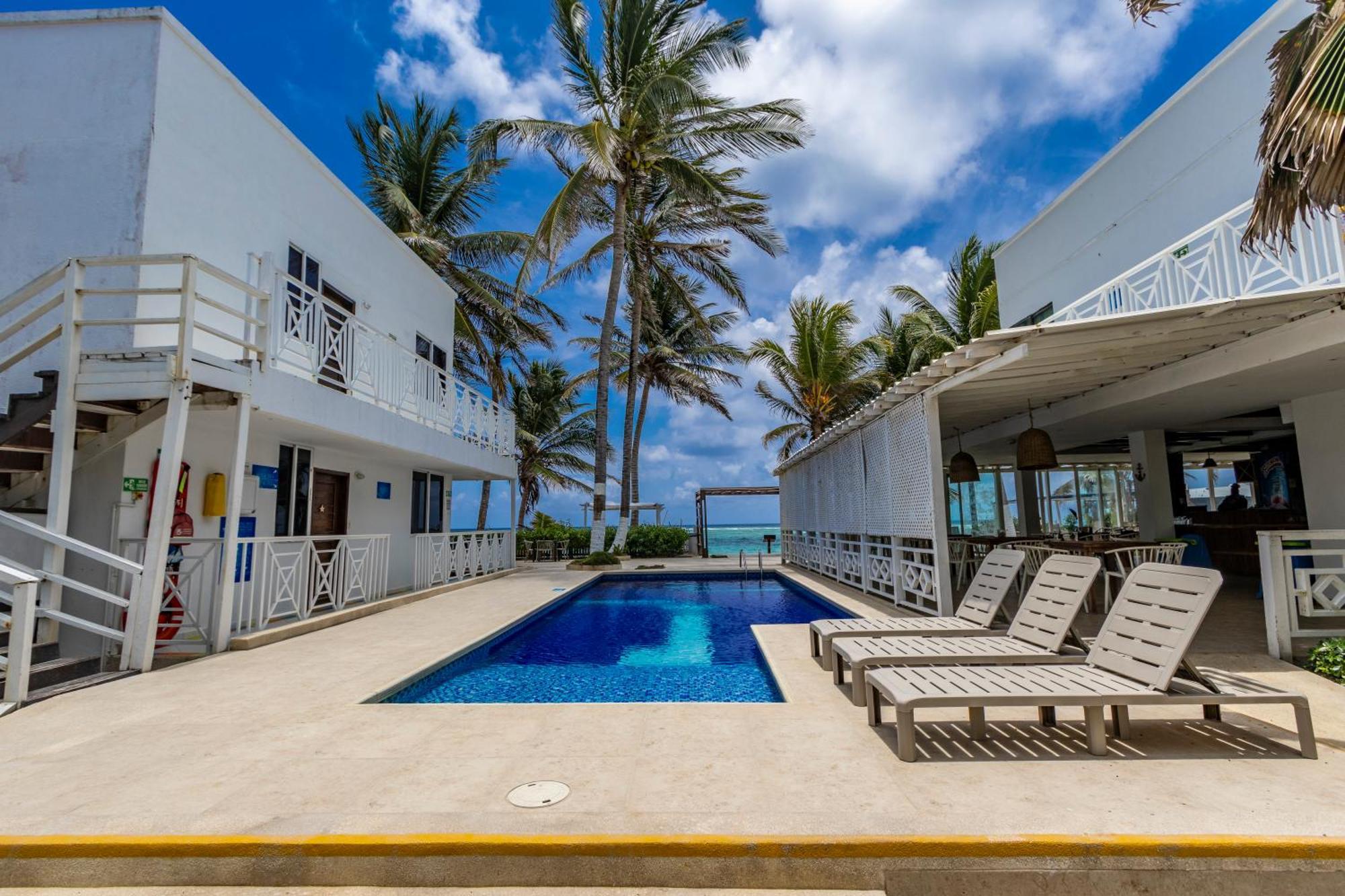 Hotel San Luis Beach House San Andrés 外观 照片