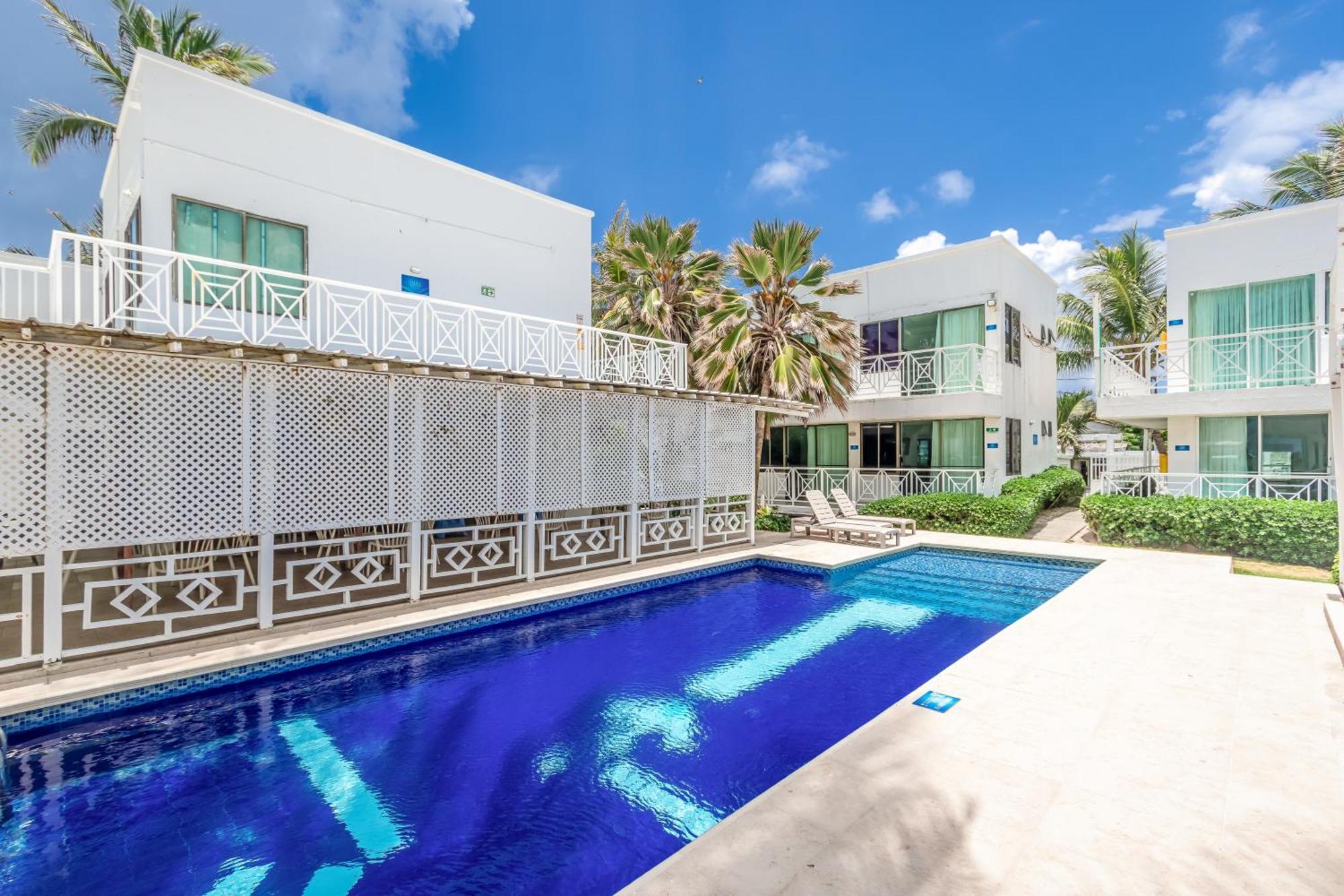 Hotel San Luis Beach House San Andrés 外观 照片